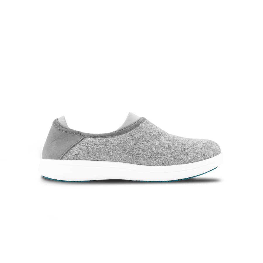 Grey slip best sale on slippers