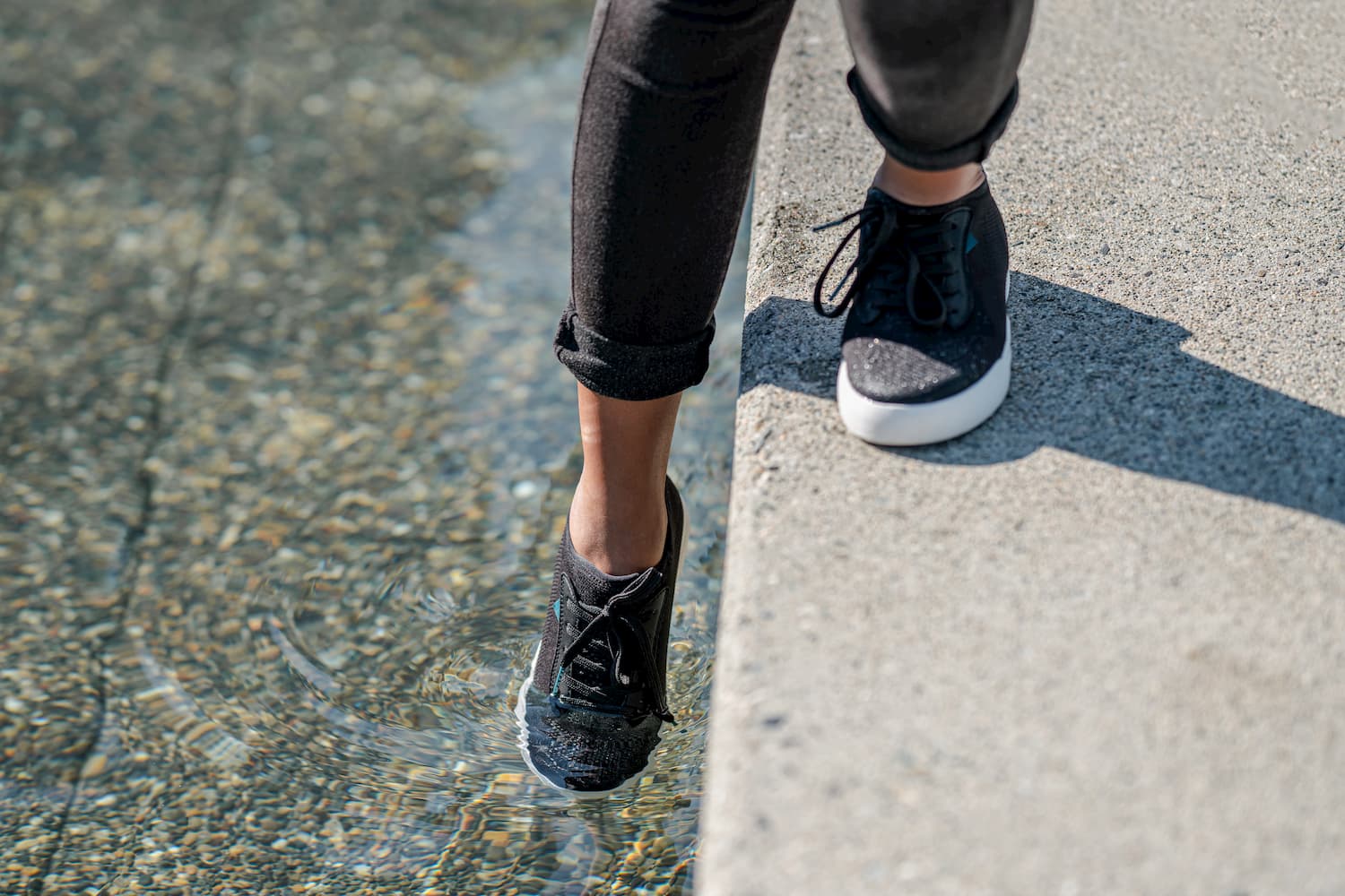 Vessi breathable and waterproof shoes