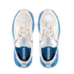 Women's Motu Sneaker - Off-White/Vessi Blue