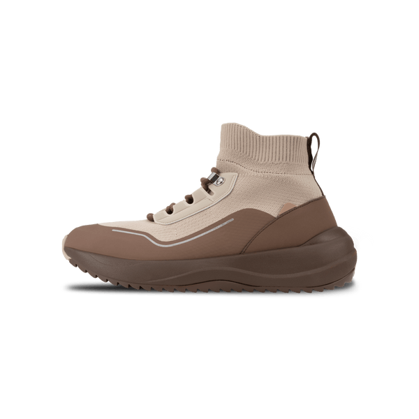 Men's Stormburst High Top - Sandwash/Dark Teak – Vessi
