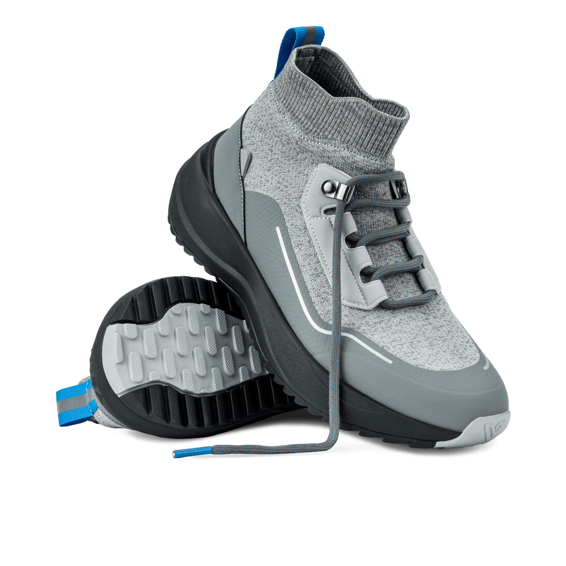 Men's Stormburst High Top - Mid Grey/Black