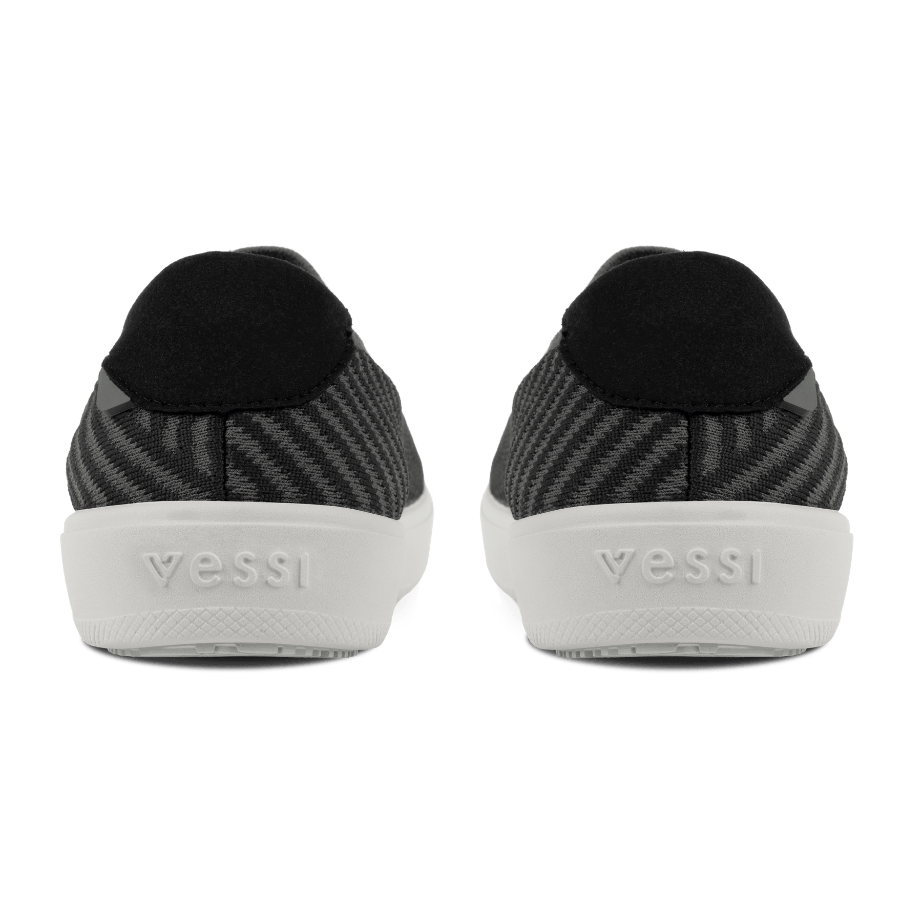 Men's Boardwalk Slip-On - Dark Grey/Black Zigzag
