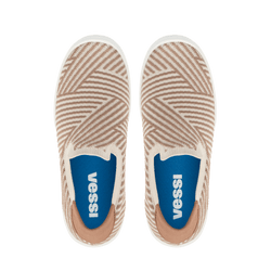 Women's Boardwalk Slip-On - Dune/Shore Zigzag