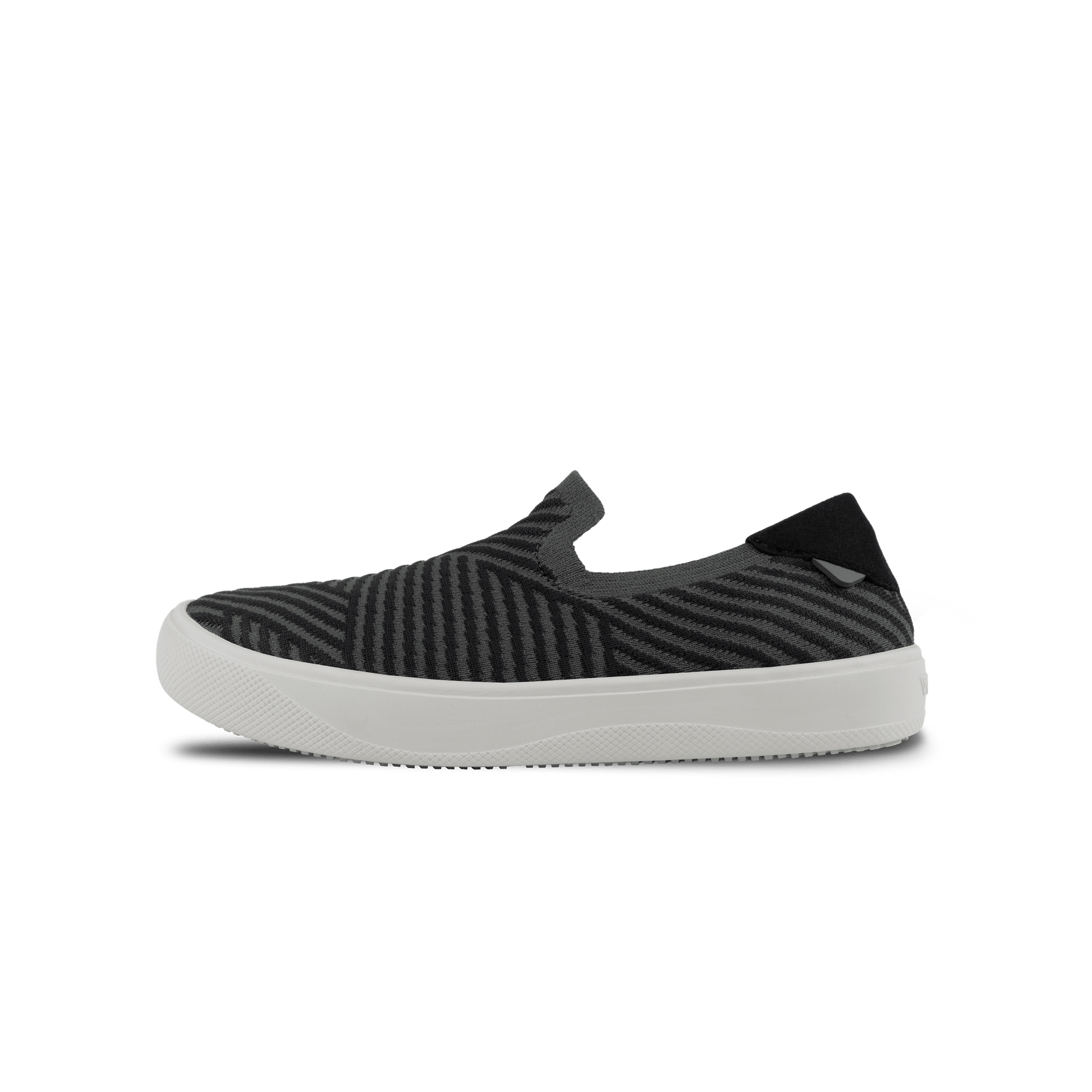 Men's Boardwalk Slip-On - Dark Grey/Black Zigzag