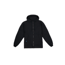 Women's Coastal Hoodie Full Zip - Black