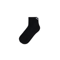Kids Mid Crew Socks - Black