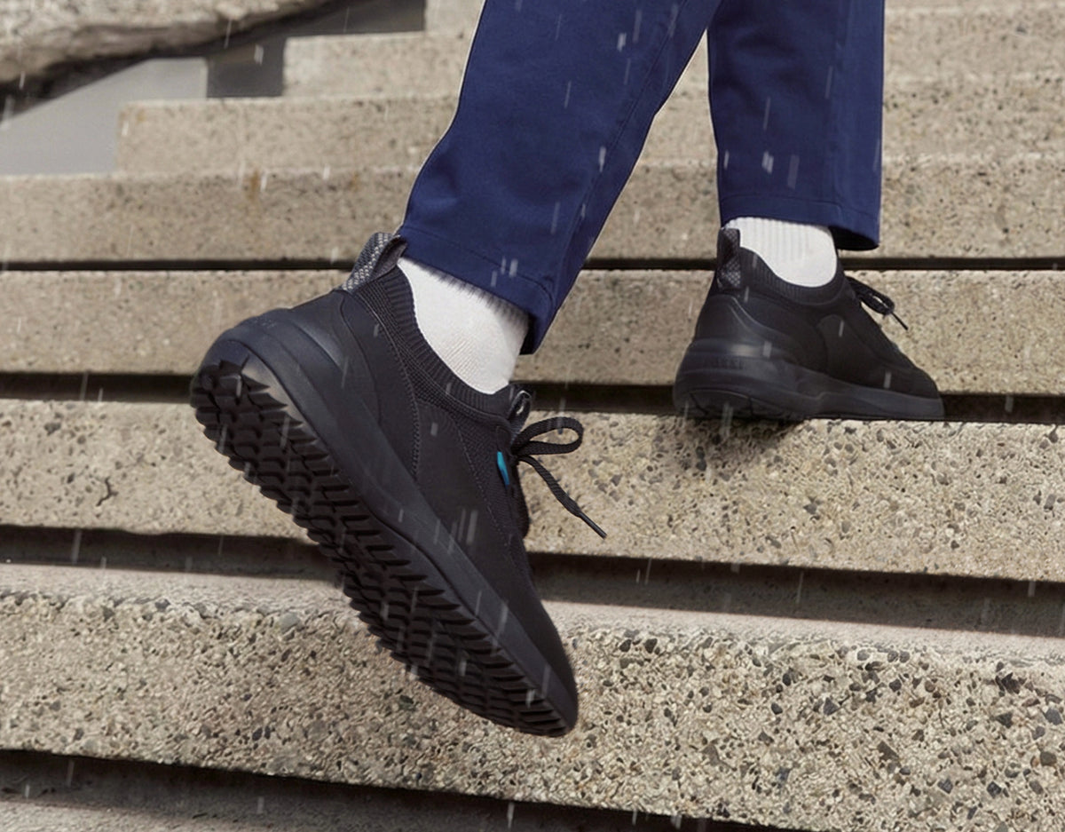 Light on your feet.