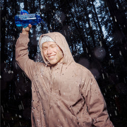 Men's Coastal Hoodie Full Zip - Sparrow