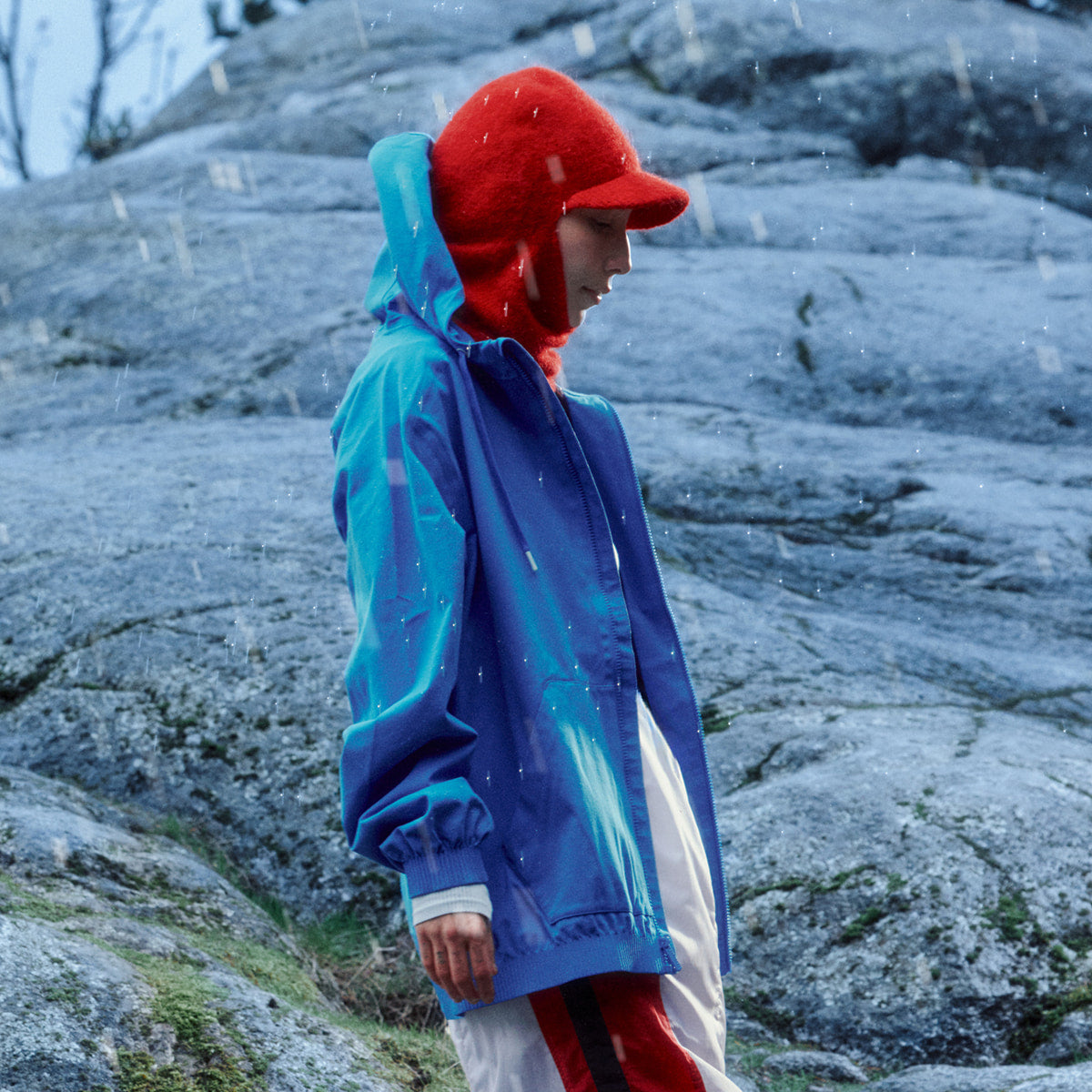 Women's Coastal Hoodie Full Zip - Vessi Blue