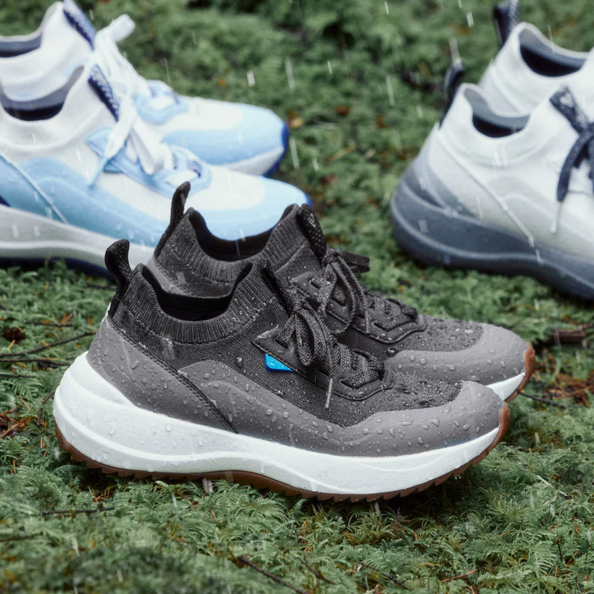 Men's Stormburst Low Top - Dark Grey/White