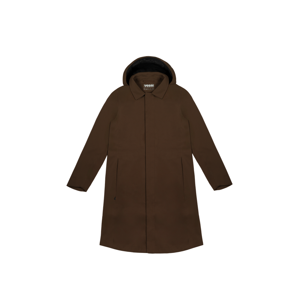 Women's Trinity Rain Jacket - Dark Teak