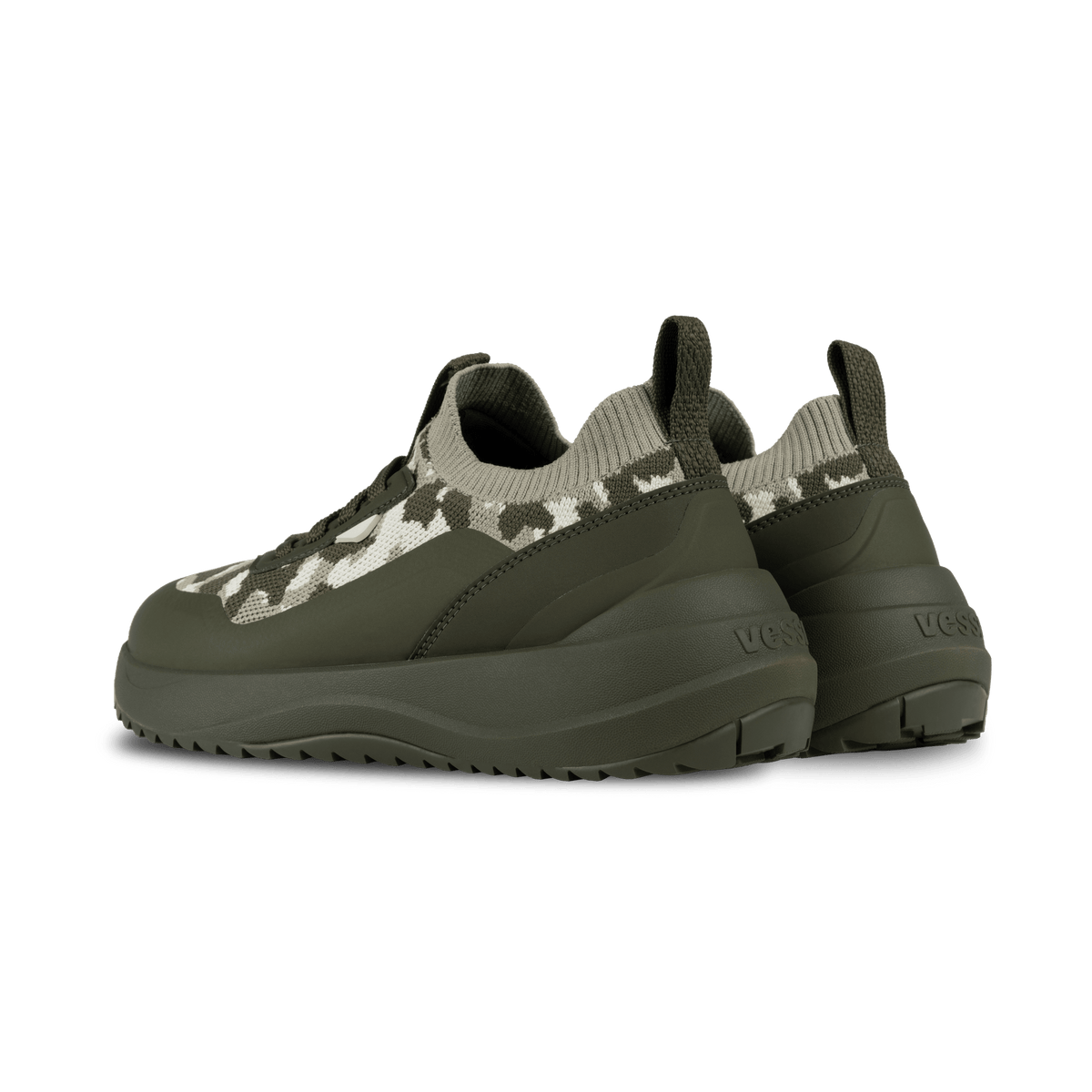 Men's Stormburst Low Top - Dark Olive Camo