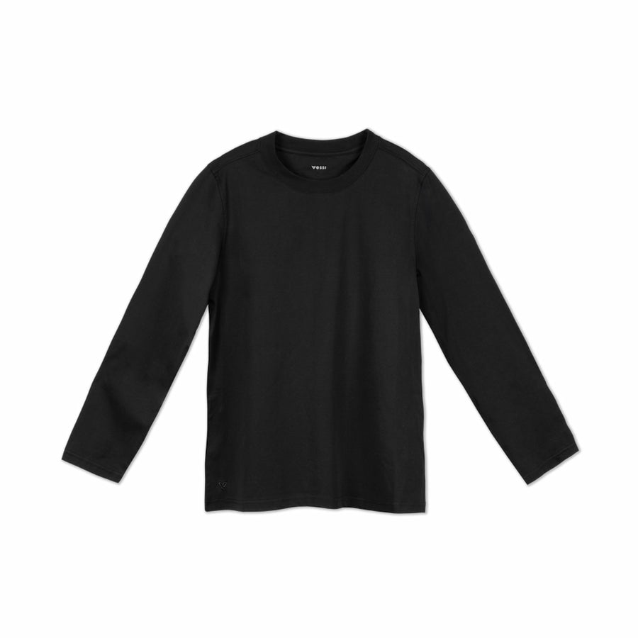 Men's Base Long Sleeve Shirt - Black – Vessi