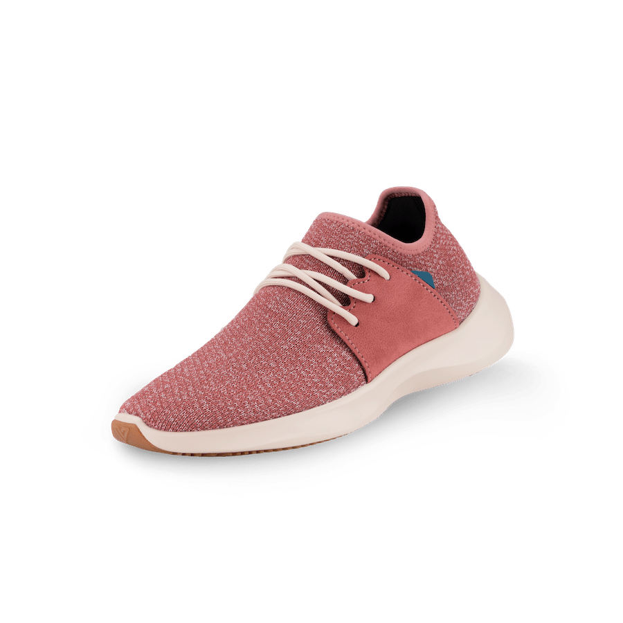 Women's Everyday Classic - Cherry Red on Off White | Vessi Footwear ...