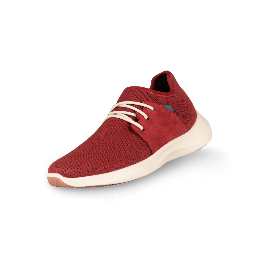 Maple Red on Off White